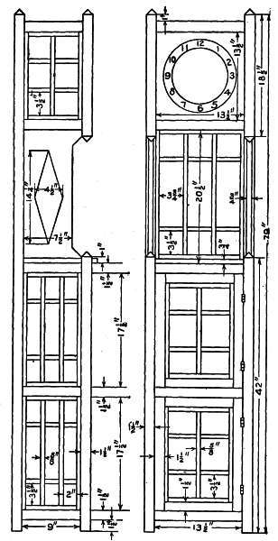 Details of Hall Clock