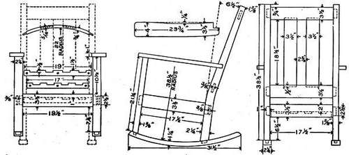 Details of Rocking Chair