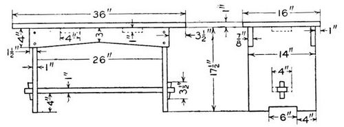 Piano Bench Details