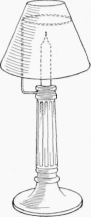 A Candle Shade Holder 581