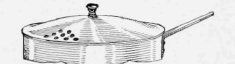 A Sufficient Number of Holes are Drilled in the Edge of the Cover to Make a Strainer