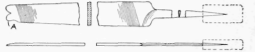 A Tool Made of a File Combining Several Tools Which are Used by a Draftsman