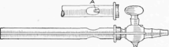 Bunsen Burner Attachment for Use with Illuminating Gas Taken from the House Mains