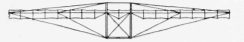 Details of Tandem Monoplane Glider, Showing the Main Frame and Wing Construction, and the Manner of Placing the Crossed Bracing Wires Between the Parts and to the Wing Ends