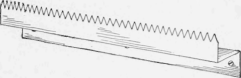 Notched Metal Hanger