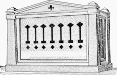 The Appearance of the Doorbell Is That of a Mission Clock on a Mantel