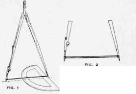 The Extension Marks can be Easily Read on the Protractor under the Elastic Band