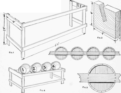 The Frame is Made Up without a Back, to Hold the Buckets at an Angle That Makes It Difficult to Toss the Ball So That It will Stay in Any One of Them