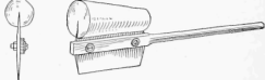 The Wafer Blade Attached to the Handle, the Top Edge being Protected with a Cork