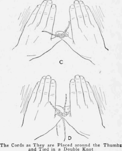 Tricks Performed With Thumbs Tied Together 659