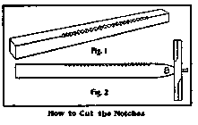 A Skidoo Skidee Trick How to Cut the Notches