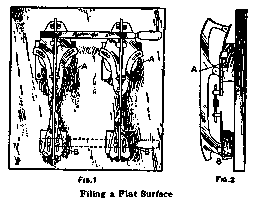 Filing a Flat Surface