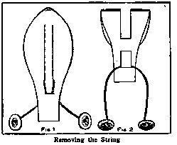 Removing the String