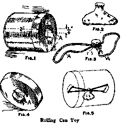 Rolling Can Toy