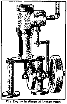 The Engine Is About 20 Inches High
