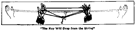 The Key Will Drop from the String