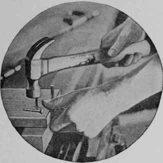 Hammering a screw part way in is not as bad practice as is commonly thought.