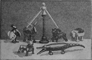 Some toys from the collection of F.