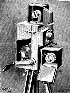 Fig. 1  ARRANGEMENT OF THE SENSITIZED BAND IN TWO MAGAZINES.