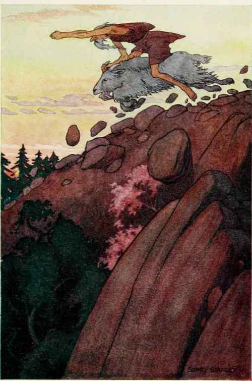 The old man on his great goat