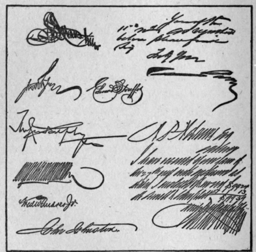 Some Curious Signatures.