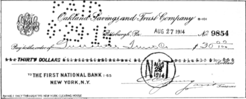 Bank Draft