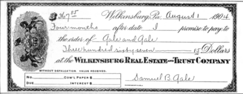 Form of Promissory Note