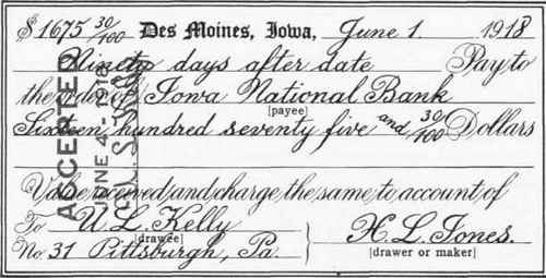 Domestic Bill of Exchange.