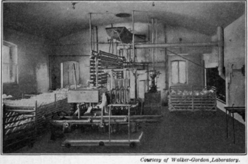 Fig. 44. Milk bottling room.