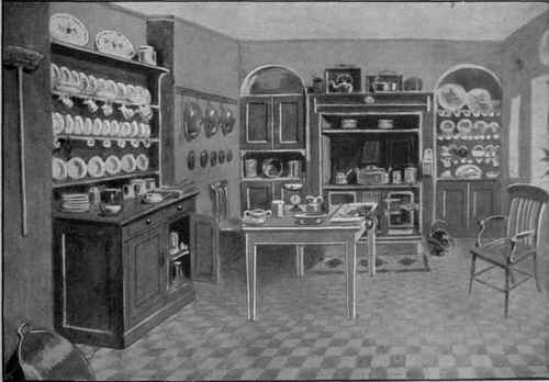 A suggested ideal kitchen