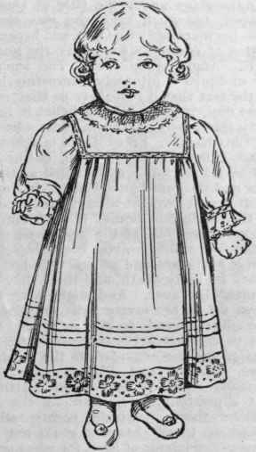 Fig. 6. Dresses of the overalltype are easy to make, and comfortable in wear