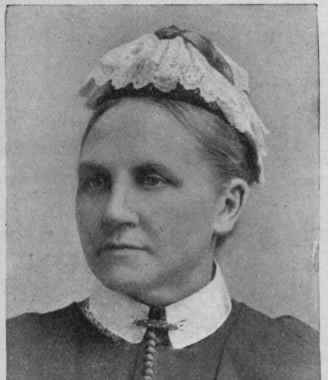 Miss Bushell, Lady Superintendent Deaconess Institute, Bowron House. Photo by Soper & Stedman