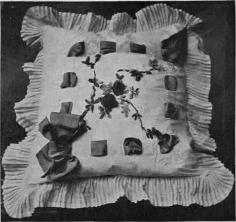 A dainty chair cover for a rose bedroom