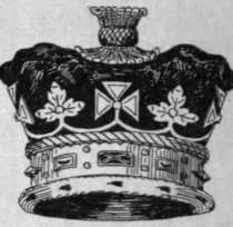 Fig. 3. Coronet worn by grandchildren of take the place of fleurs de lis