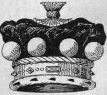 Fig. 8. A baron's coronet bears six large chaplet