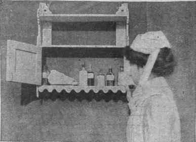 Medicines should be neatly arranged and all poisons kept under lock and key in a cupboard hung on the wall and is unduly sensitive to unpleasant tastes or odours, which would have very little effect on people in ordinary robust health