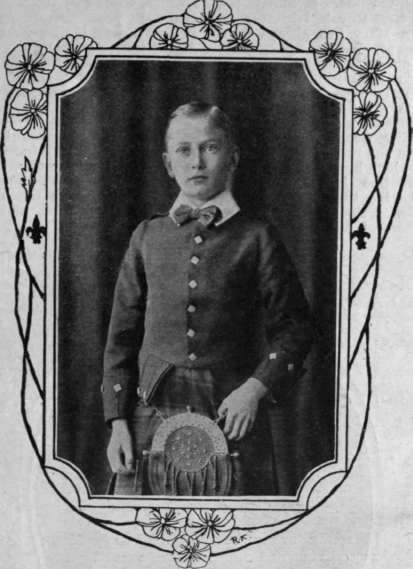 Prince Henry, the third son of King George V. and Queen Mary. Although handicapped at one time by delicate health, the young Prince is of unusual intelligence