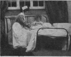 Rub a little vaseline, oil, or cream into the skin when peeling begins