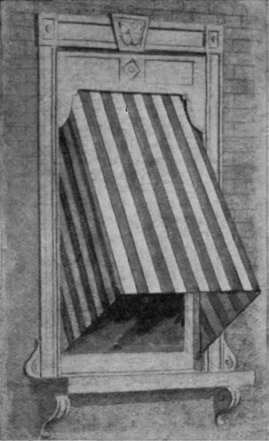 The Florentine sun blind gives complete protection from the sun together with ample ventilation. It is therefore an ideal sun blind, though somewhat expensive