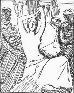 The spacing of a picture by Chasseriau, one of the favourite pupils of Ingres