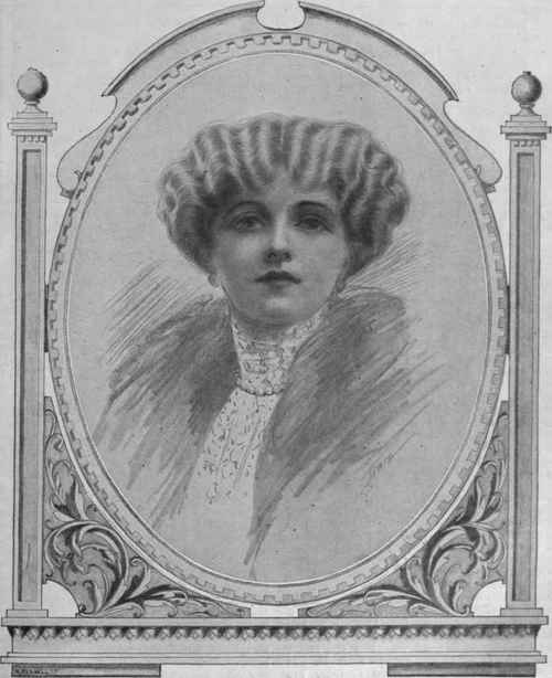 A waved coiffure, distinguished for its admirable taste and adaptability to the physiognomy of the wearer