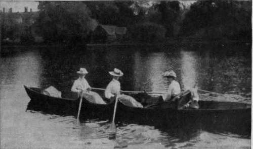 At the end of the stroke, drop the wrists sharply so that the flat surface of the blade of the scull is parallel with the surface of the water. This is called feathering the scull