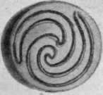 Cuff and button ornamented with edge braiding