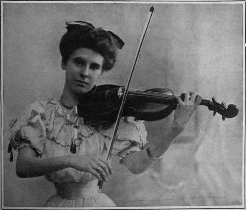 Miss Marie Hall, the world famous violinist, who in these pages gives special hints to readers of Every Woman' s Encyclopaedia.
