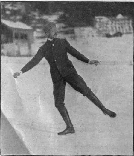 No. 3. The back outside eight. This movement requires much practice, in order that the pupil may acquire confidence to lean well over