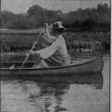 To begin the stroke, the canoeist sits erect, bending slightly forward from the waist, so as to get a long reach forward before dipping the paddle two thirds of the length of the blade into the water