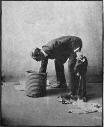 A Domestic Shopping Competition. Each man must match every thing on a pattern sheet given him by his girl partner from a basketful of odds and ends of haberdashery