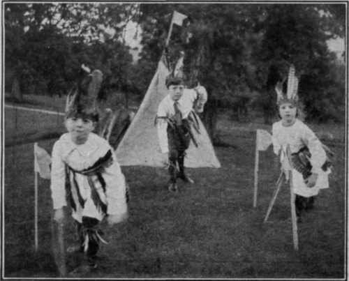 A Red Indian Race in war paint and feathers will prove an immense attraction