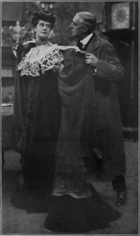 A charming dress worn by Miss Sarah Brooke in  Raffles  Dover Street Studios