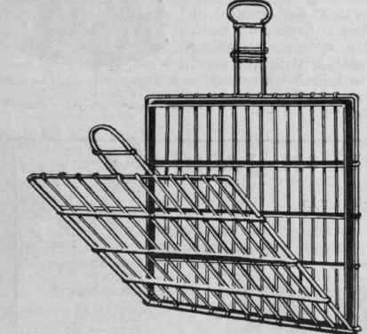 A folding griller is an excellent cooking utensil